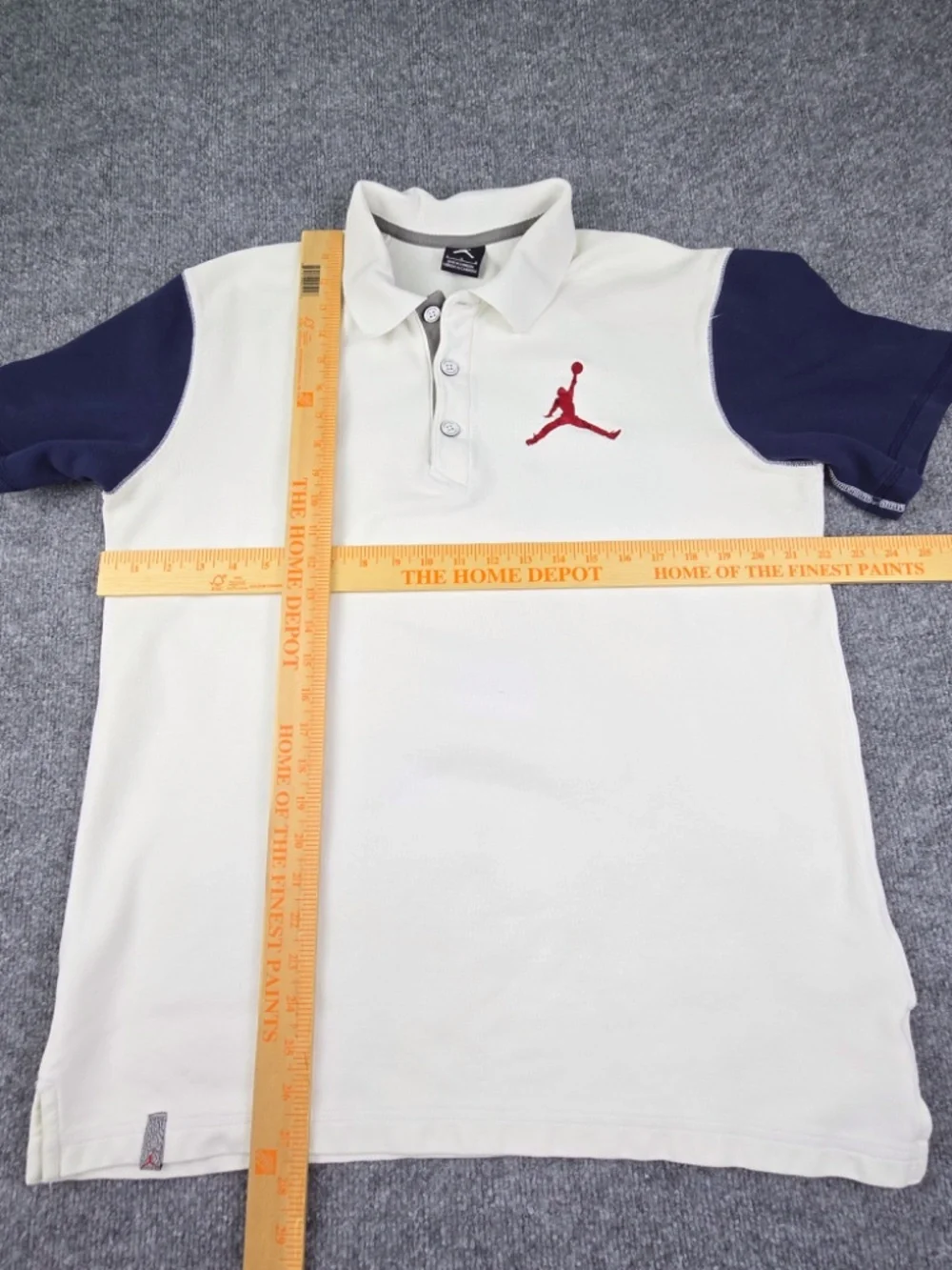 Jordan Jumbo Jumpman Men's Colorblock Polo Shirt Large